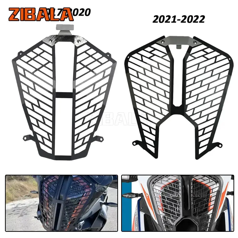 For Ktm 1290 Super Adventure S/R 2017-2022 2021 Super Adv 1290 S R Motorcycle Headlight Grill Guard Protection Cover Protector 1