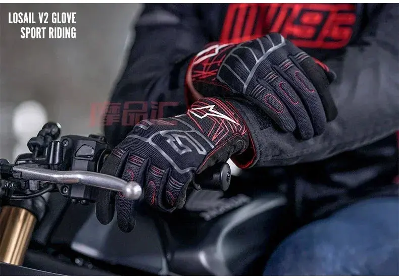 Motorcycle Gloves Losail V2 Mm93 Men Racing Moto Gloves Wear-Resistant Breathable Guantes Moto Four Seasons Guantes Moto 3