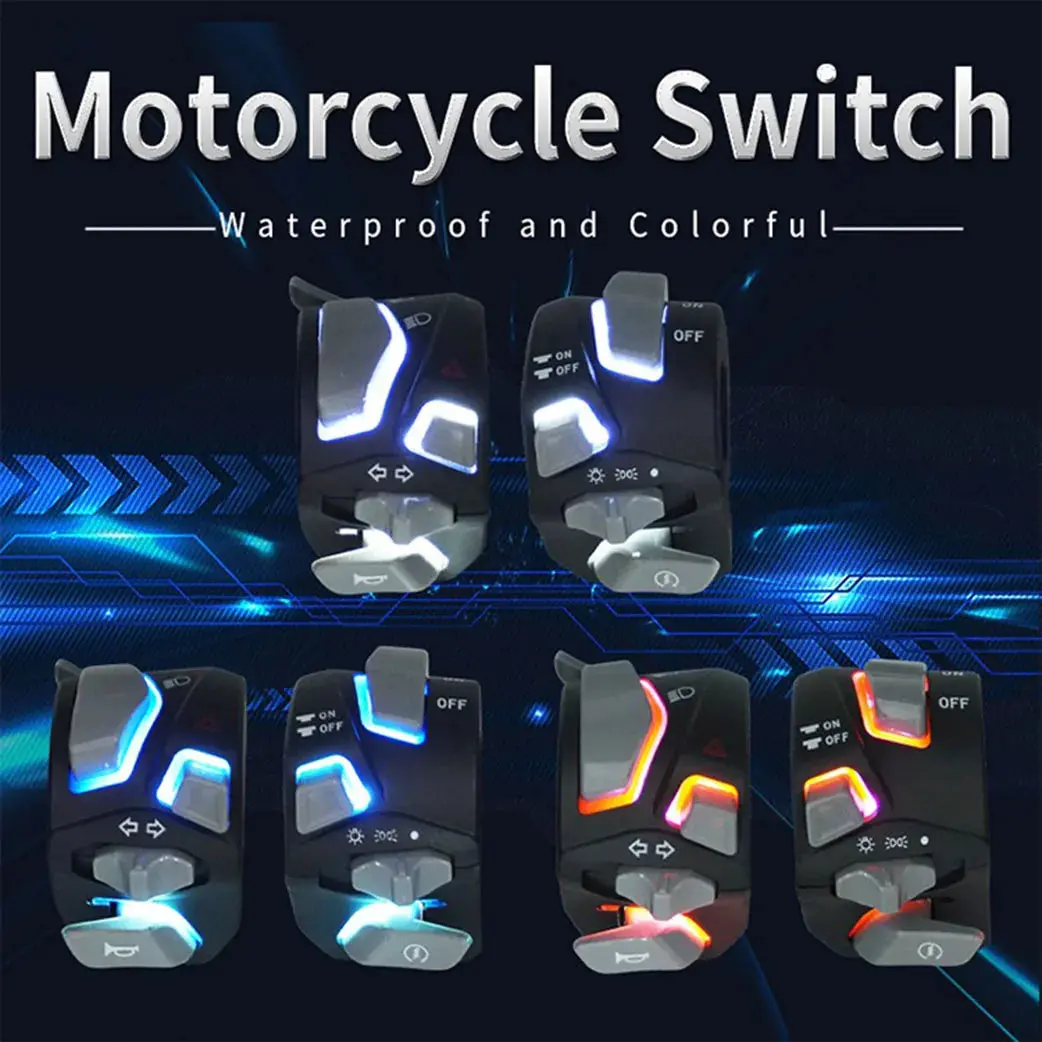 Modified Motorcycle Handle Switch Led Light Button Left Right Hand 1 Pair For Benelli Tnt600 Trk502 Trk502x Tnt 600 Trk 502 502X 1