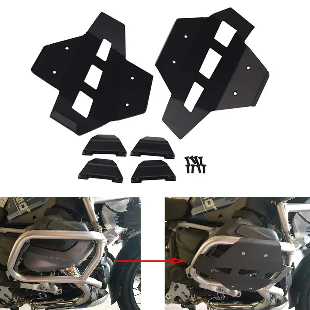 Cylinder Head Guards Protector Cover For Bmw R 1250 Gs Adv 1250Gs R1250gs Adventure Engine Guards 2022 2021 2020 2019 2018 2023 1