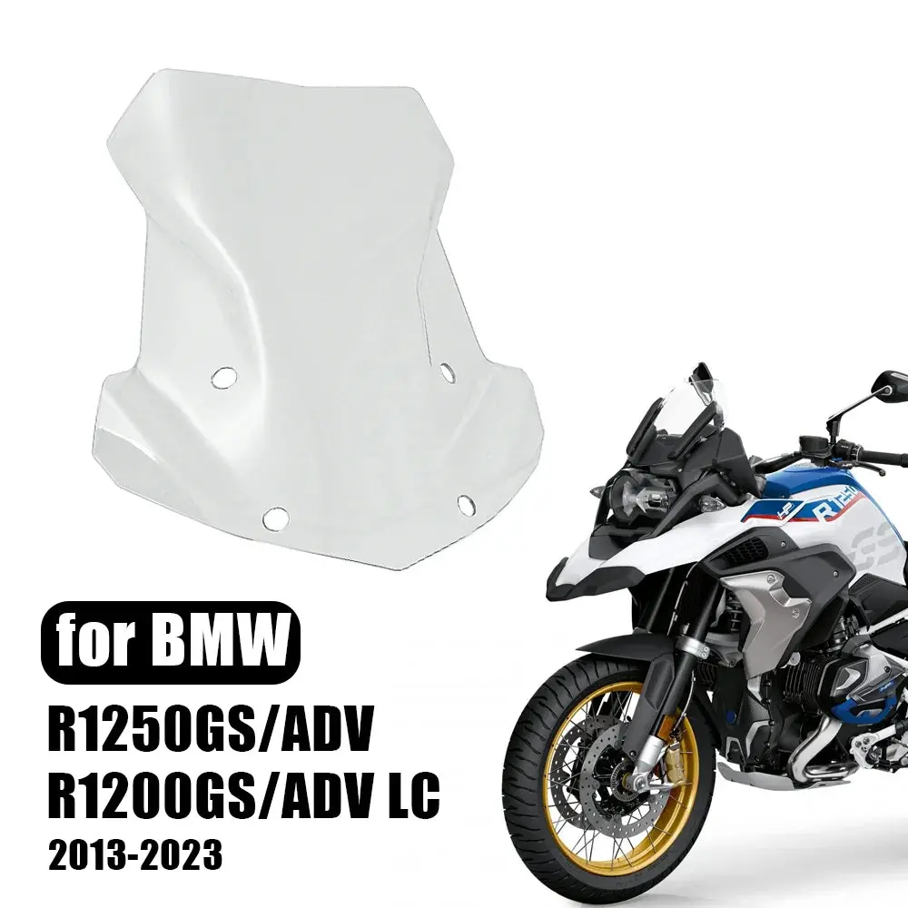 For Bmw R1250gs R1200gs Adventure R1250 Gs Lc Adv Windshield Windscreen Wind Shield Screen Deflector Spoiler Protector 2013-2023 1
