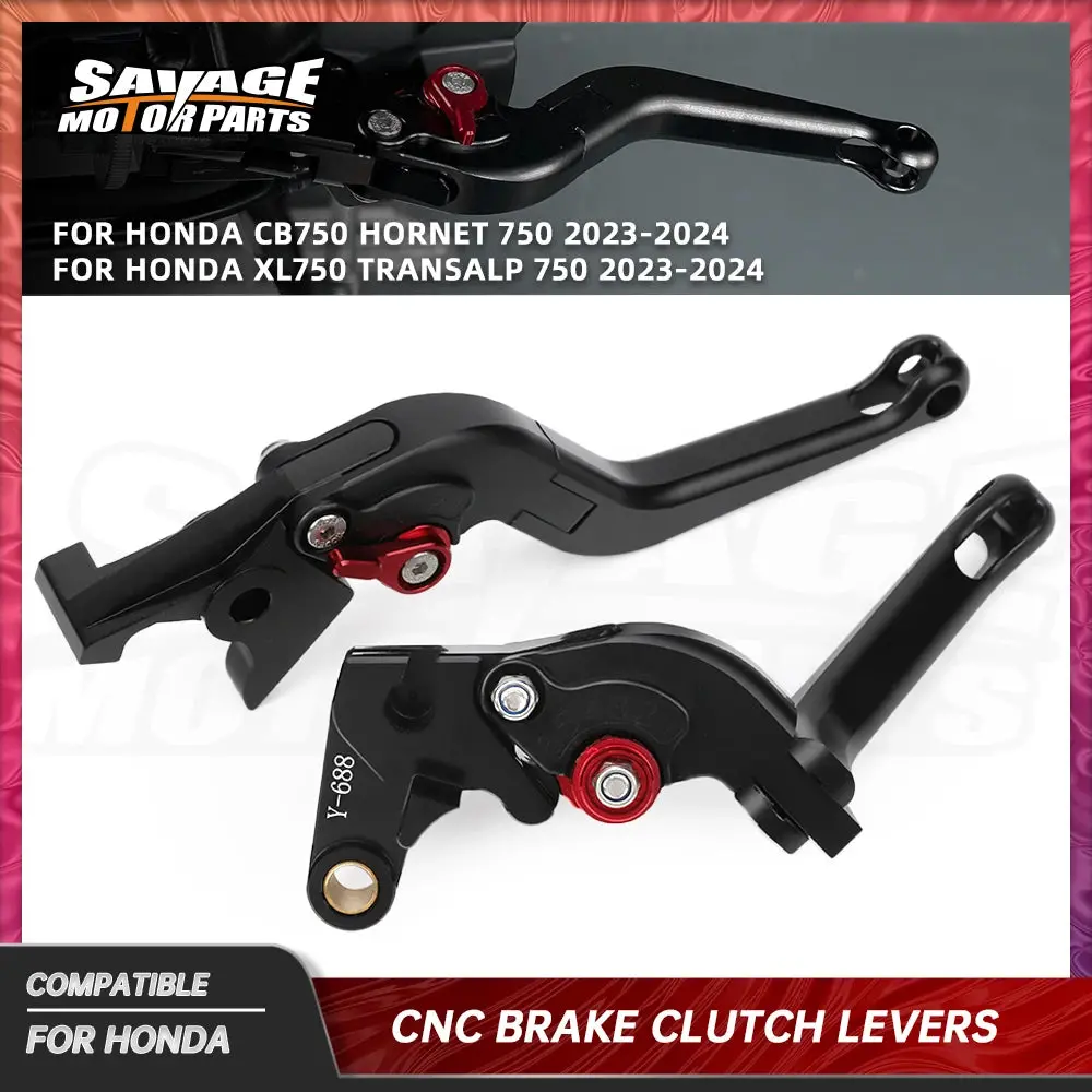 2024 Cb750 Xl750 Brake Clutch Levers For Honda Hornet 750 Transalp 750 2023 Motorcycle Cnc Adjustable Control Handles Cb Xl 750 1