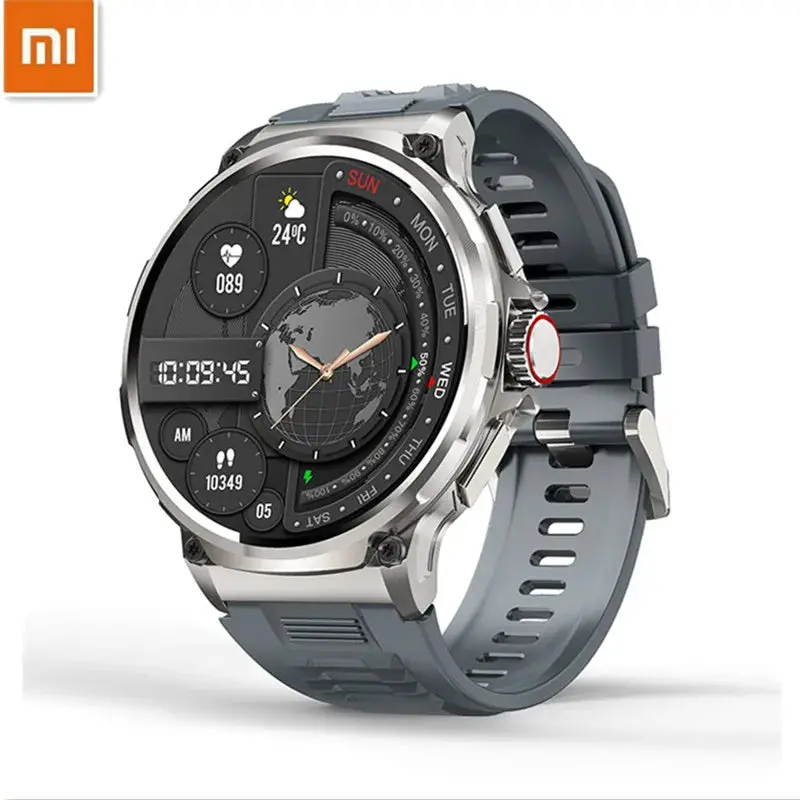 Xiaomi  New V69 1.85" Ultra Hd Display Smartwatch Men 710 Mah Large Battery 400+ Watch Faces Smart Watch For Android Iosphone2 1