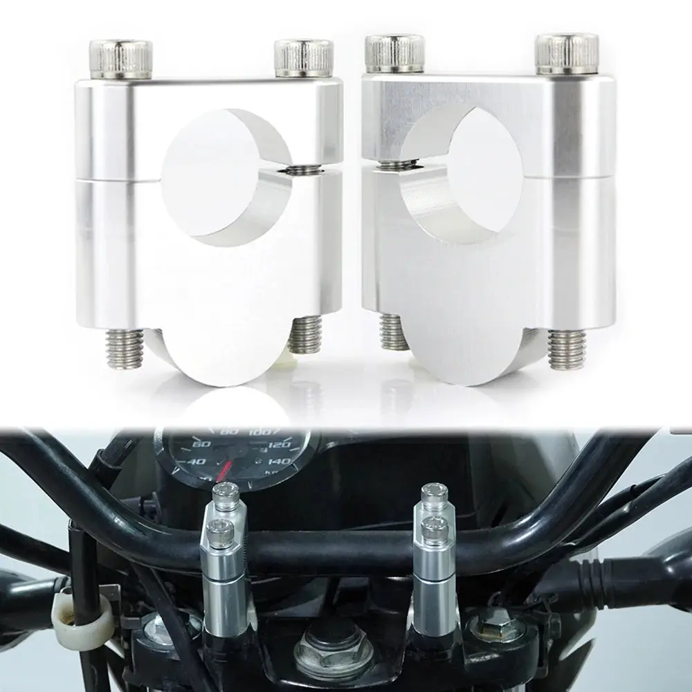 For Suzuki Gsx-S1000 Gx V-Strom 1000 Xt/1050 Xt V-Strom 800 De/Se Rm-Z250/450 28Mm 1 1/8" Handlebar Risers Fat Bar Mount Riser 1