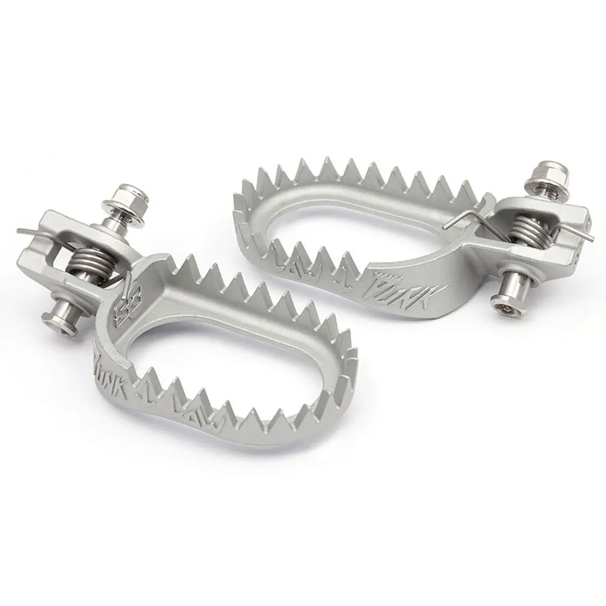 S3 Parts Punk Low/Back S3 Footrest (Esk-1470-S) (Silver) 1