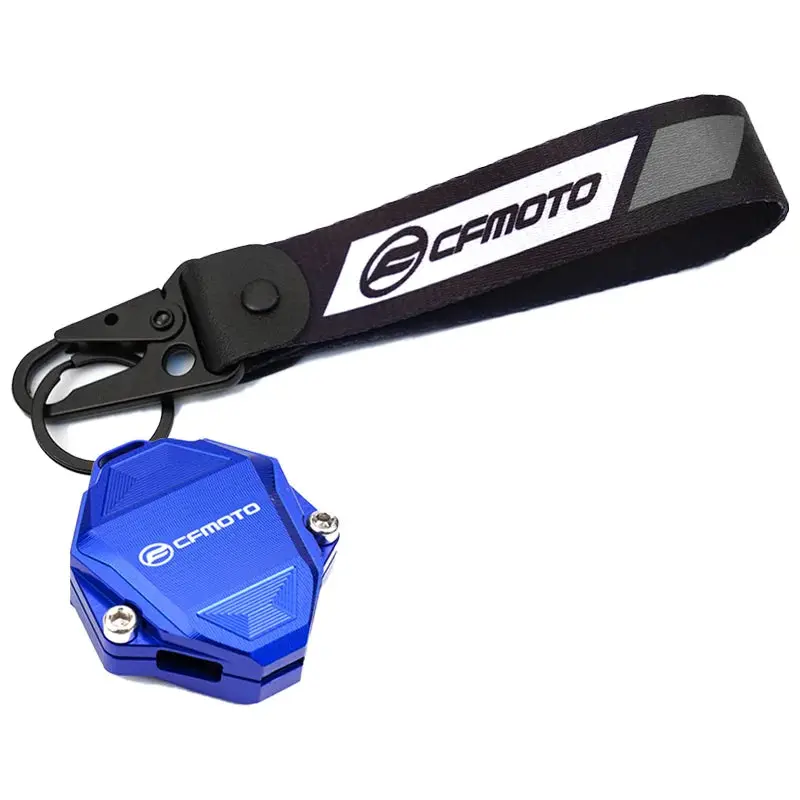 For Cfmoto Mt800 250Sr 450Sr 700Cl-X 800Mt Mt 800 My22 Motorcycle Accessories Key Cover Case Shell Embroidery Badge Keyring 7