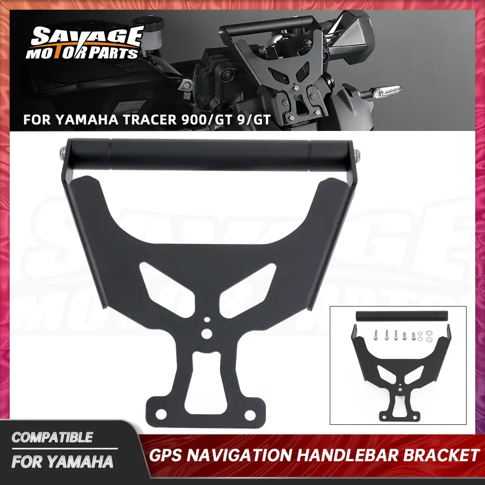 Gps Navigation Handlebar Extension Holder For Yamaha Tracer 900/Gt Tracer 9/Gt 2021-2024 Gps Navigation Shock Absorption 1