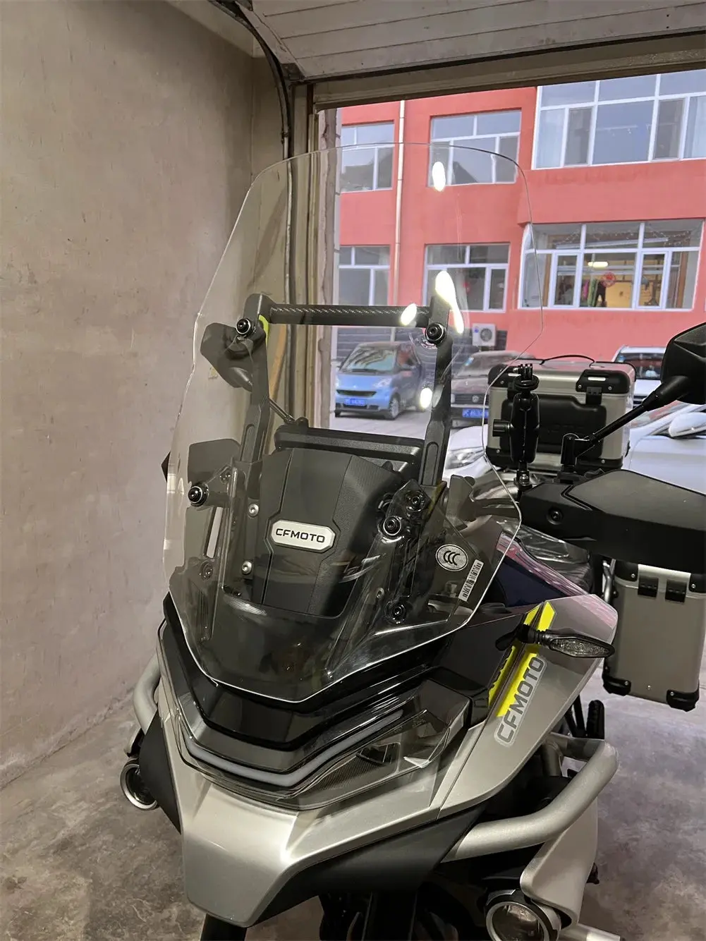 Motorcycle Fit 800Mt Dedicated Front Windshield Heighten Widened Wind Deflector For Cfmoto 800 Mt 1