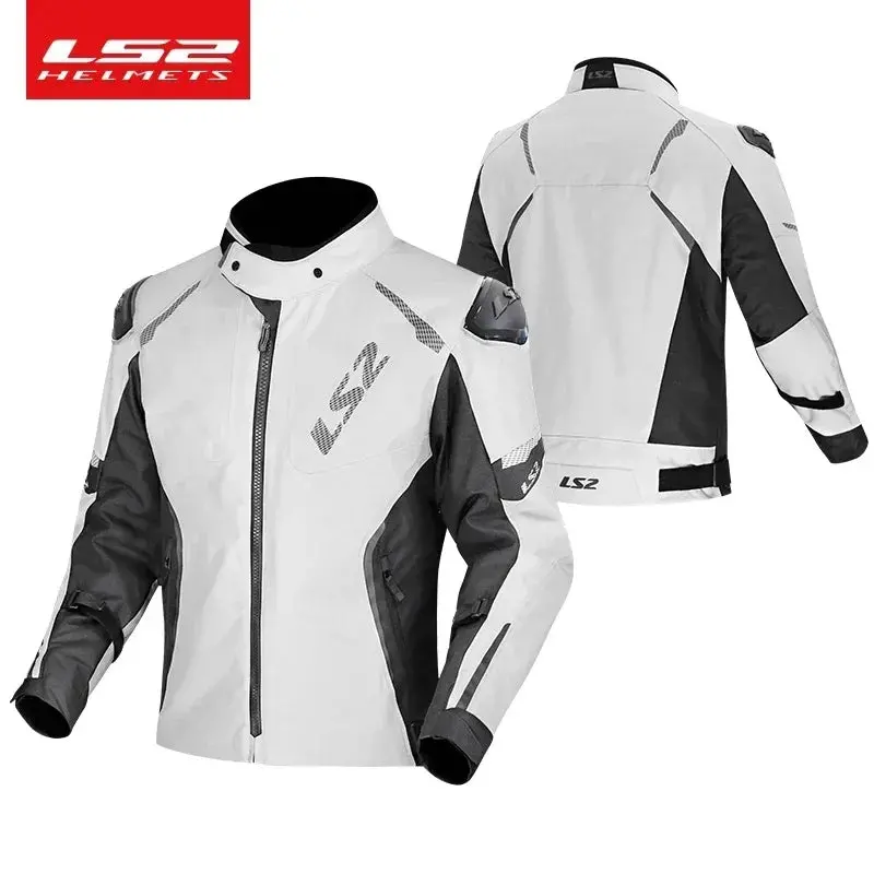 Ls2 Winter Waterproof Motorcycle Jacket Men Women Ce Certified Riding Jacket Warm Protective Gear With Removable Thermal Liner 7