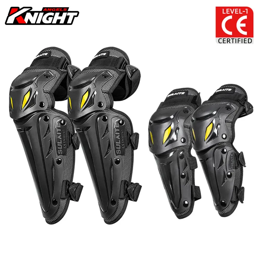 Motorcycle Knee Pad Elbow Protective Combo Knee Protector Equipment Gear Outdoor Sport Motocross Knee Pad Ventilate Four Seasons 1
