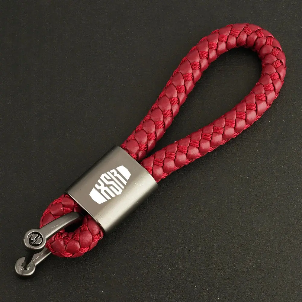 With Logo "Xsr" For Yamaha Xsr700 Xsr900 Xsr 700 900 2015-2023 Motorcycle Keychain Keyring Key Chains Lanyard Chain Key Rings 4