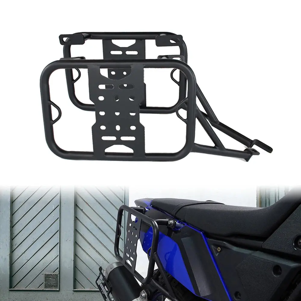 Fit For Yamaha Tenere 700 Xtz690 2019-2022 2023 2024 Motorcycle Saddlebag Support Bracket Side Panniers Racks Frame Side Carrier 1