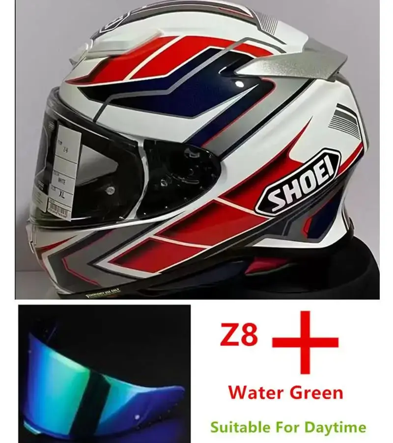 Shoei Z8 Full-Face Motorcycle Helmet – Advanced RF-1400 and NXR-2 Prologue TC-1 model for racing, motocross, and everyday street riding - Image 11