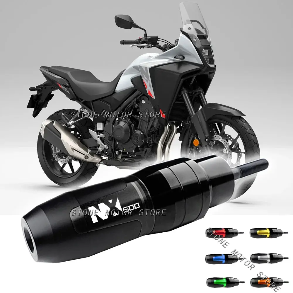 For Honda Nx500 Nx 500 2024 Motorcycle Cnc Accessories Falling Protection Exhaust Slider Crash Pad Slider 1