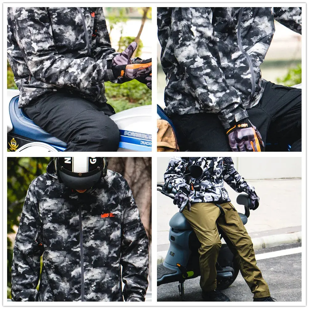 Motorcycle Jackets Mens Casual Moto Riding Jacket Coats Summer Breathable Mesh Waterproof Motocross Racing Jacket 4