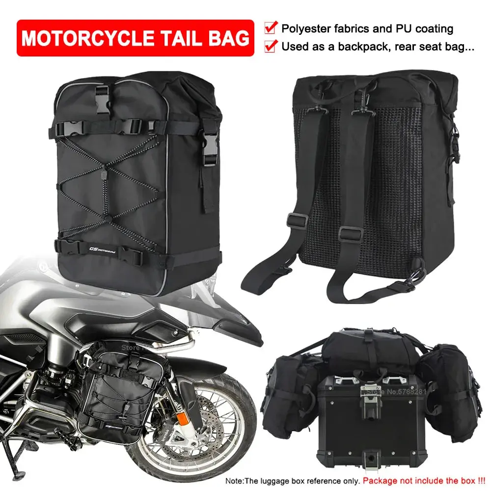 Motorcycle Bag Side Backpack Saddlebag Bumper Bag For Bmw R1200gs R1250gs F750gs F850gs G310gs For Honda Crf1000l Africa Twin 1