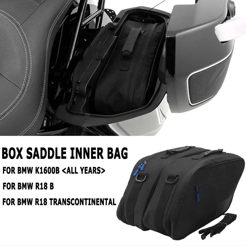 For Bmw R18 B R 18 Transcontinental K1600b K 1600 B New Motorcycle Side Luggage Bags Saddle Lining Bags Waterproof Saddle Bag 1