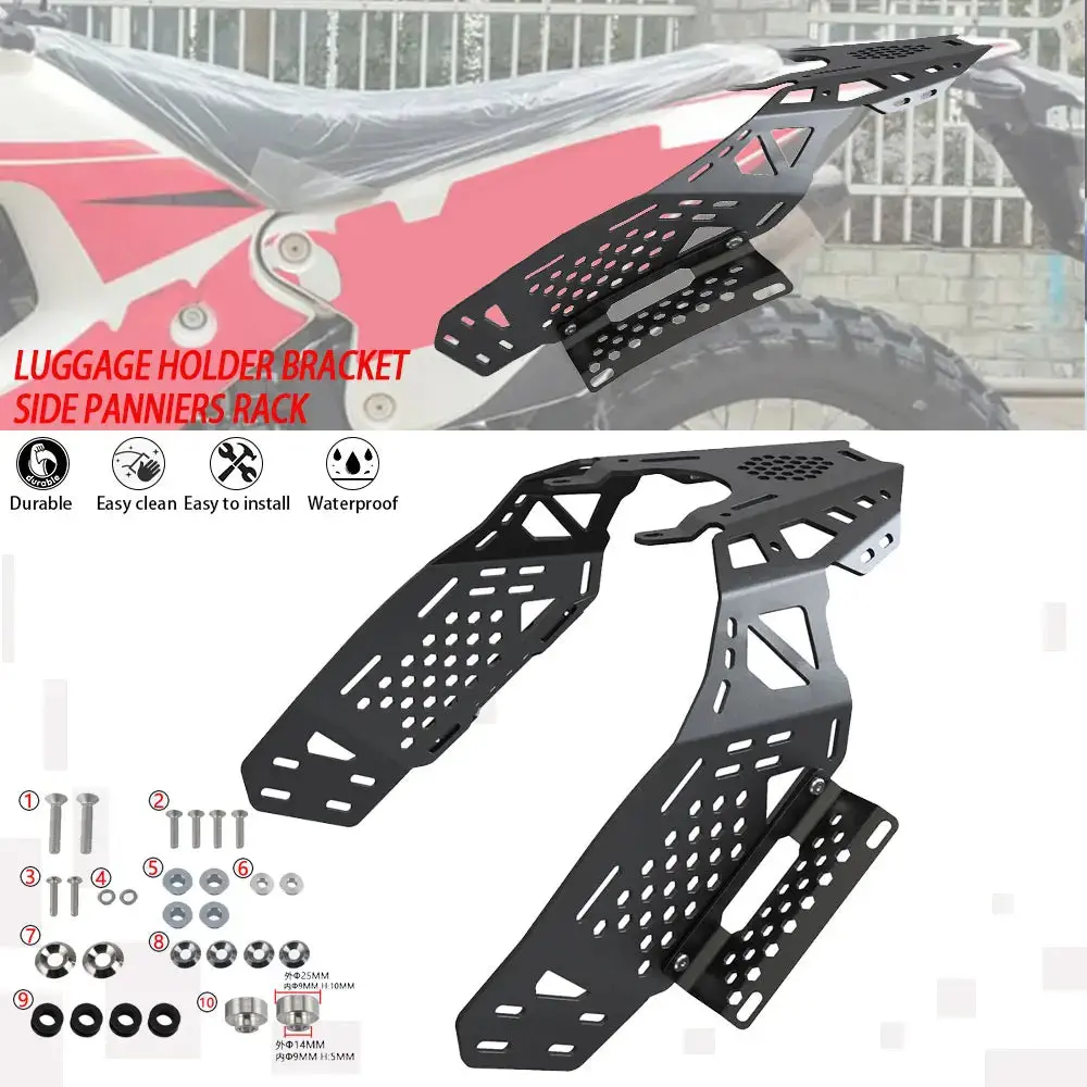 For Kove 450 Rally 2022 2023 2024 450 Rally Rear Luggage Rack Cargo Holder Carrier Support Top Box Bag Shelf Bracket Accessories 1