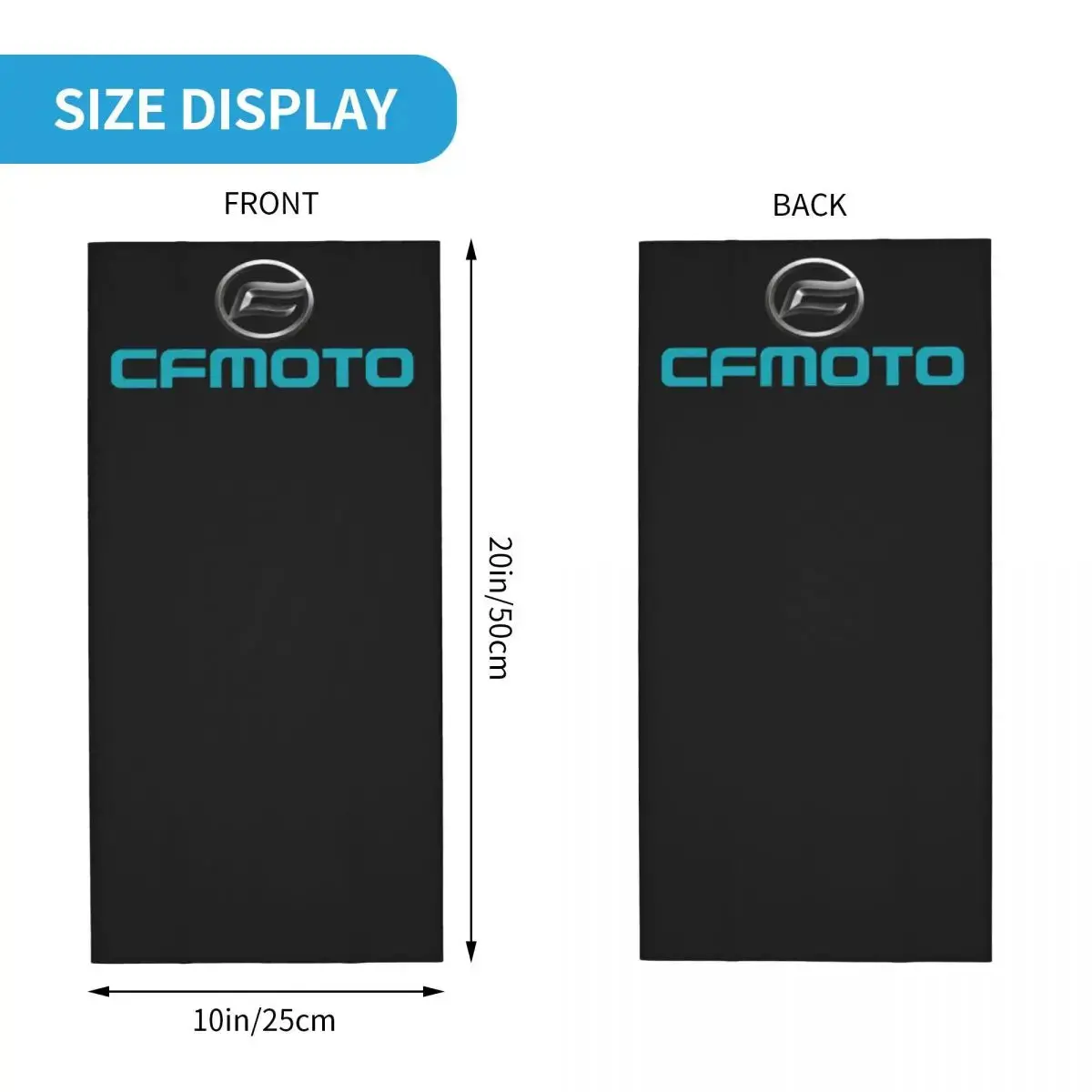 Cfmoto Motorcycle Merchandise Bandana Neck Cover Wrap Scarf Multi-Use Fishing Headwear For Men Women Windproof 2