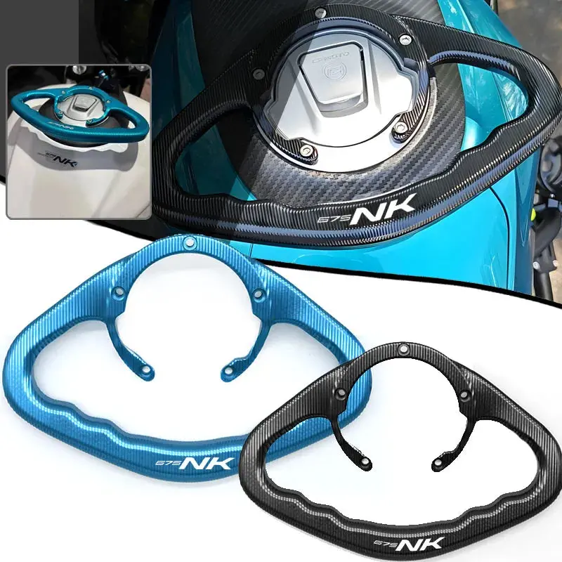 For 675Nk Cf 675 Nk 2025 Cf650-11 Cnc Motorcycle Passenger Handgrips Hand Grip Tank Grab Bar Handles Armrest 1