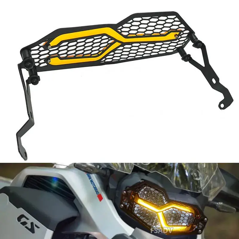 For Bmw F800gs F800 Gs Gs800 2024 F900gs F900gsa Adventure 2025 Motorcycle Headlight Guard Protector Lens Cover 1