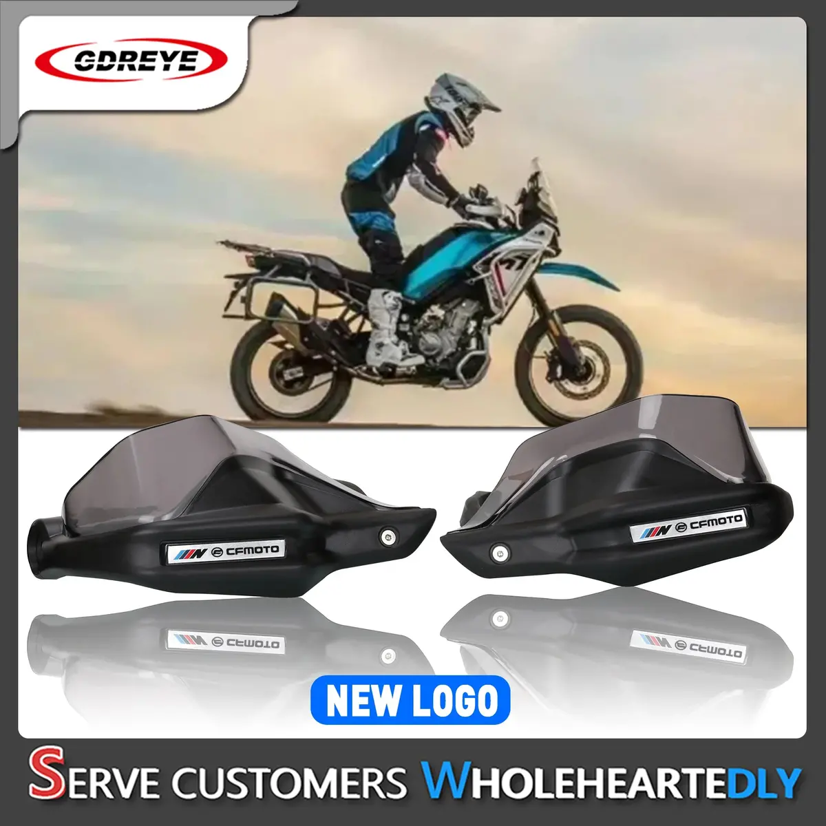 New With Logo 450 Mt Cfmoto Motorcycle Handguards For Cfmoto 450Mt 2024 Motorcycle Accessories Handlebar Hand Guards Protectors 1
