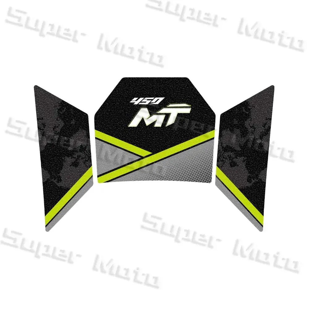 For Cfmoto 450Mt 450Mt 2024 Motorcycle Frosted Fuel Tank Kit Sticker Motocross Protector Knee Grip Pad 3M Decals Accessories 8