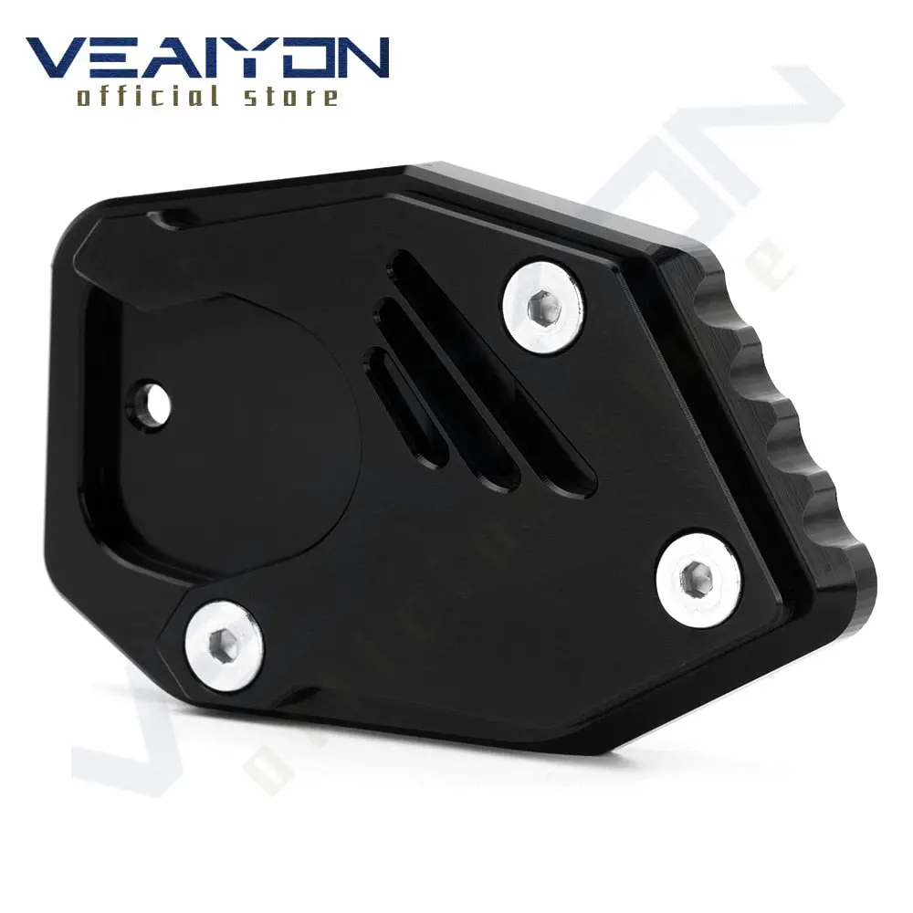 For Honda Xlv 600 650 700 Transalp Xl600v Xl650v Xl700v Cnc Side Stand Foot Kickstand Enlarge Extension Support Plate Pad 5