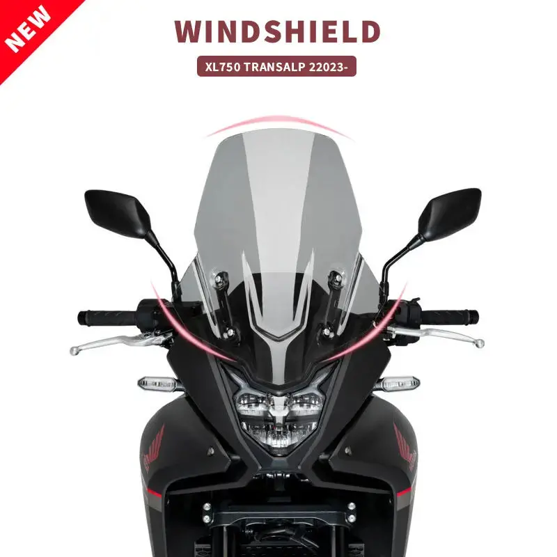 For Honda Xl750 Transalp Xl 750 Transalp 2023 2024 Windshield Motorcycle 3 Color Wind Deflector Windshield Fairing 1