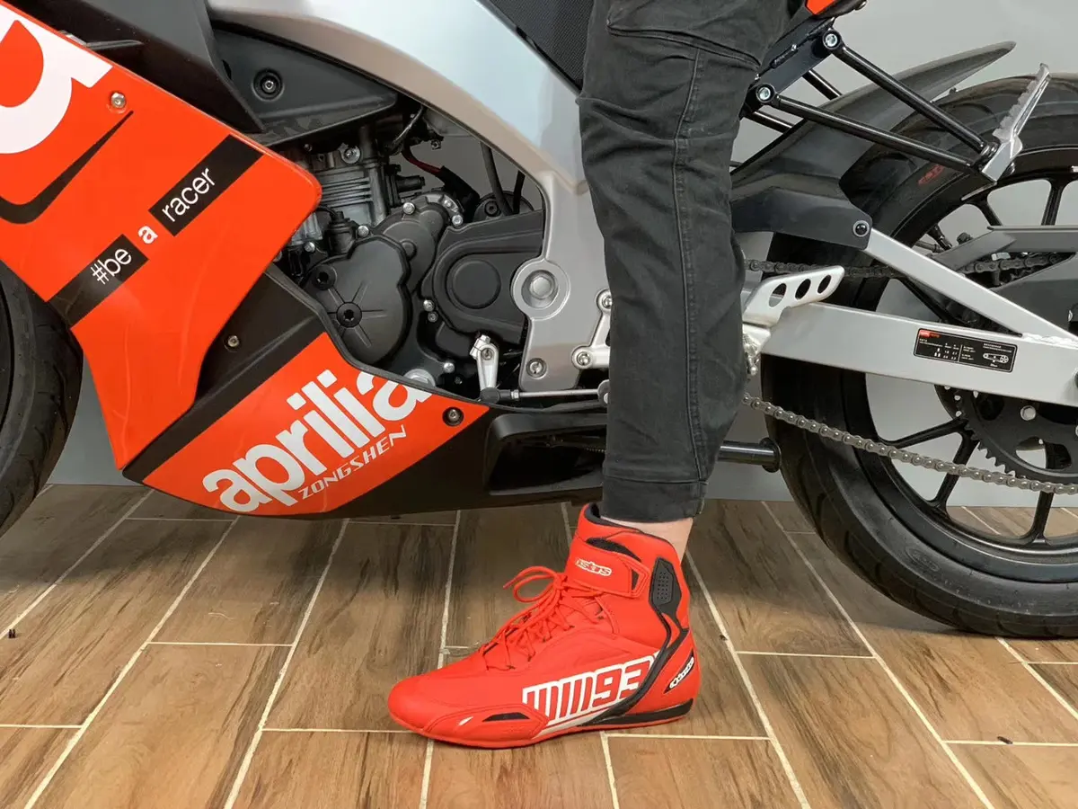 New For Mm93 Motorcycle Boots Men Waterproof Motorcyclist Shoes Racing Motocross Bota Anti-Collision Off-Road For Rally Race 6