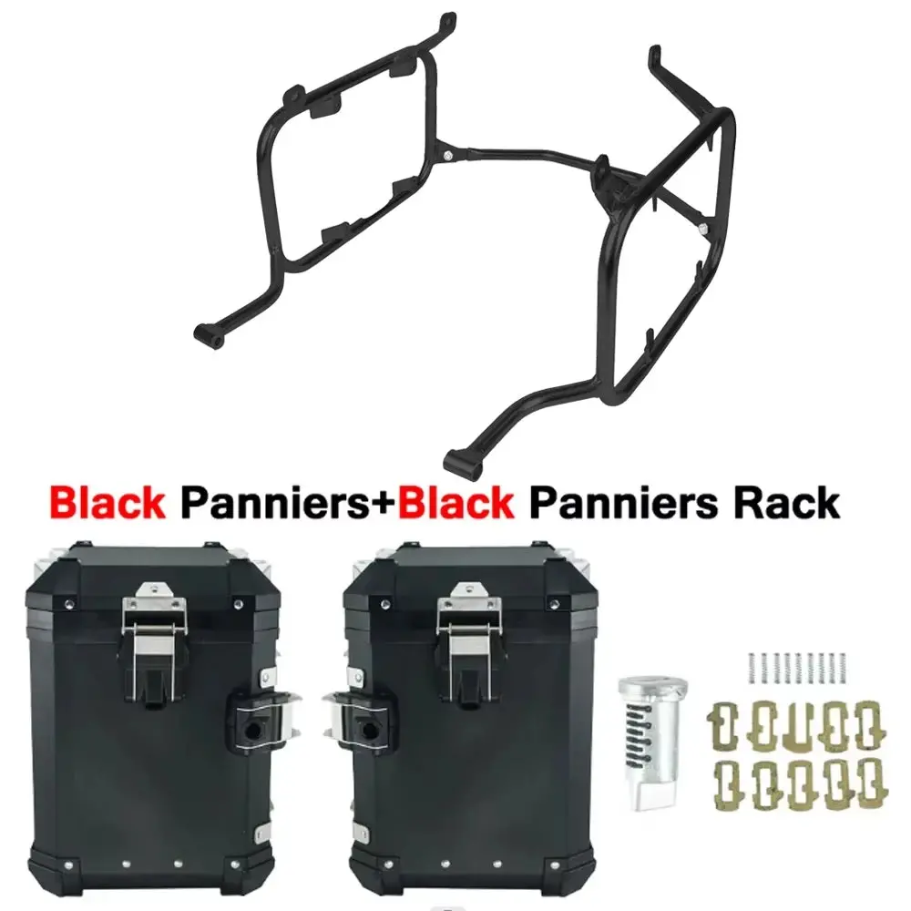 Motorcycle Aluminum Box Pannier Saddlebag Top Case Luggage Rack For Honda Xl750 Transalp Xl 750 2023 2024 Tail Side Box Bracket 10