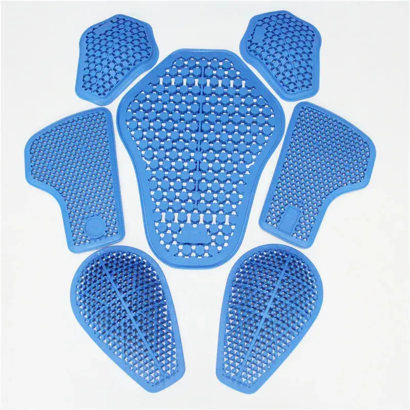 Riding Protect Gear Ce Insert Armor Knee Hip Protector Pads Motorcycle Pants Replacement Silica Gel (2 X Knee Pads+2 X Hip Pads) 8