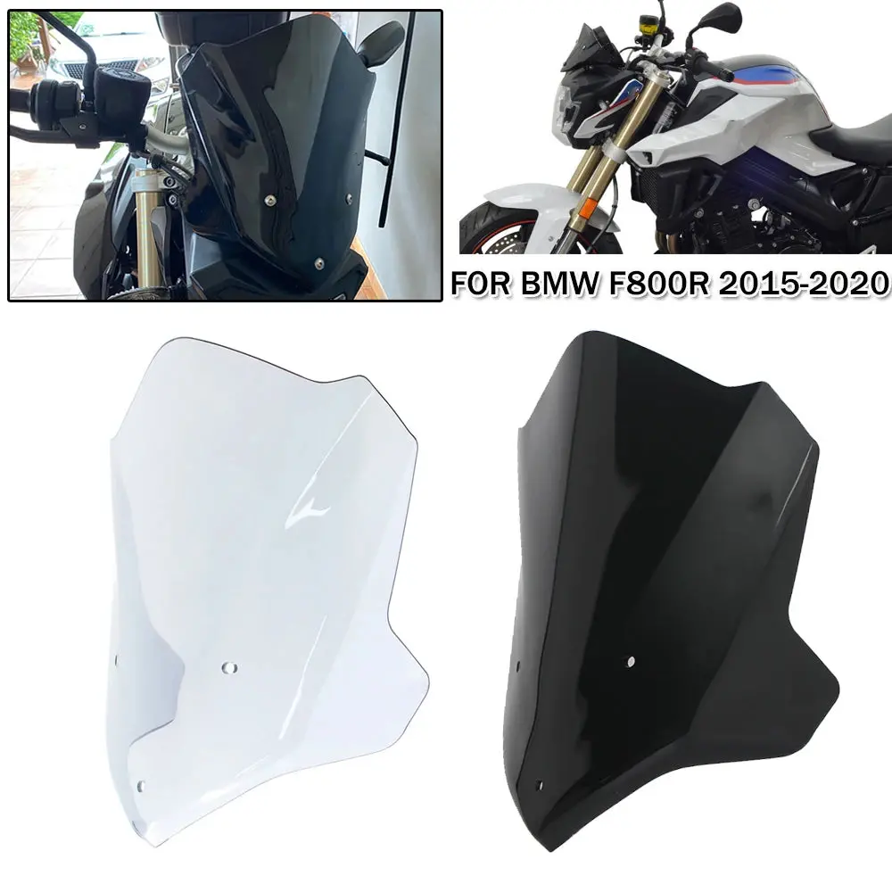 Motorcycle Sport Windshield Fairing Windscreen Baffle Wind Airflow Deflectors For Bmw F800r F800 R 2015 2016 2017 2018 2019 2020 1