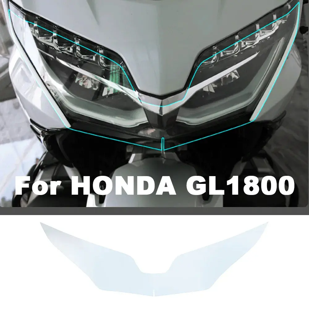 For Honda Gold Wing 1800 Gl1800 Motorcycle Accessiores Headlight Cover Protective Film Protective Film Gl1800b F6b 2018-2023 1