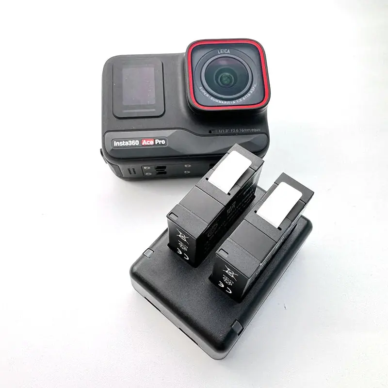 New Version Battery For Insta360 Ace Pro & Ace Optional Fast Charger Box With Tf Card Storage For Insta 360 Camera Accessories 2