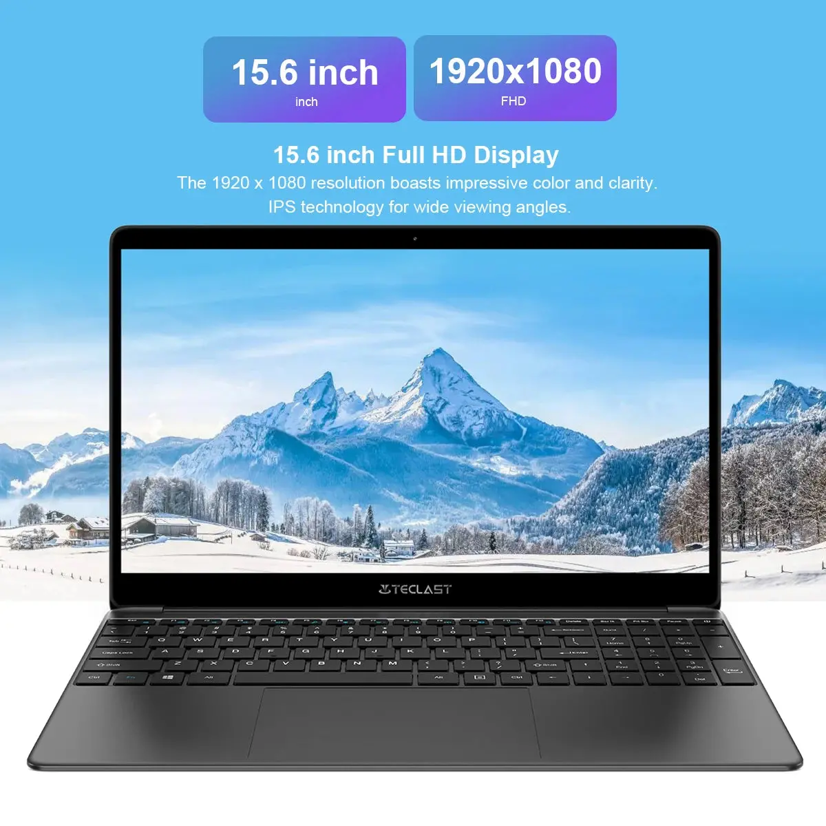 Teclast F15s Laptop, 15.6-Inch, 6Gb/8Gb Ram, 128Gb Rom, Celeron J3455/N4020/N3350, Windows 10 Os, 1920X1080 Ips, Uhd 500 Gpu, Dual Wifi 1