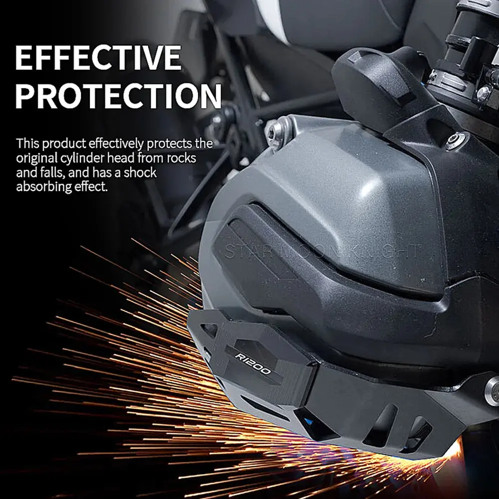 For Bmw R1200gs Lc Adventure 2012-2018 R1200r R1200rs R1200rt Motorcycle Engine Guard Cylinder Head Protector Cover 2
