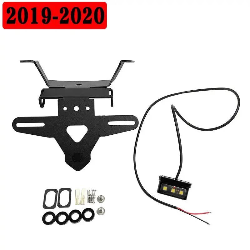 2023 New Cb 650R Motorcycle License Plate Holder Tail Light Bracket Tidy Fender Eliminator For Honda Cb650r Cbr650r 2019-2022 1
