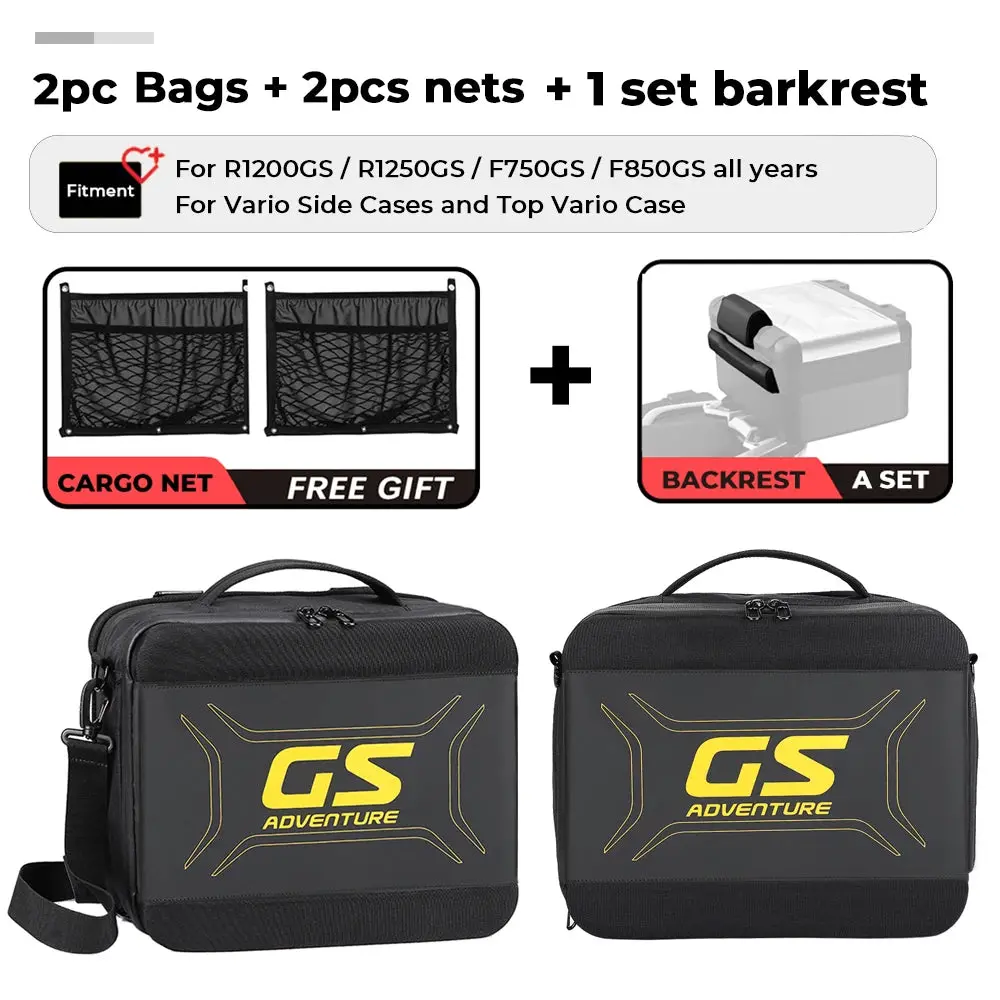 2024 For Bmw R1250gs F850gs F750gs Adventure Top Case Inner Luggage Bag For F850gs F750gs Lc Luggage Bags Vario Case Inner Bag 5