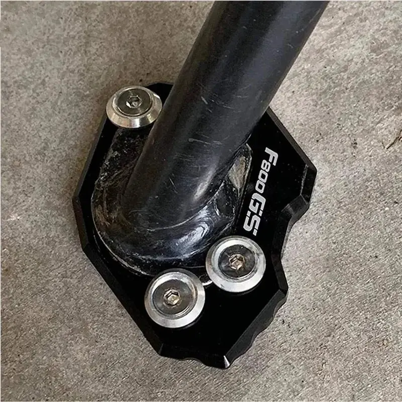 Side Stand Cover Kickstand Support Pad Support For Bmw F800gs F800 Gs F 800 Gs 2008-2010 2011 2012 2013 2014 2015 2016 2017 2018 6