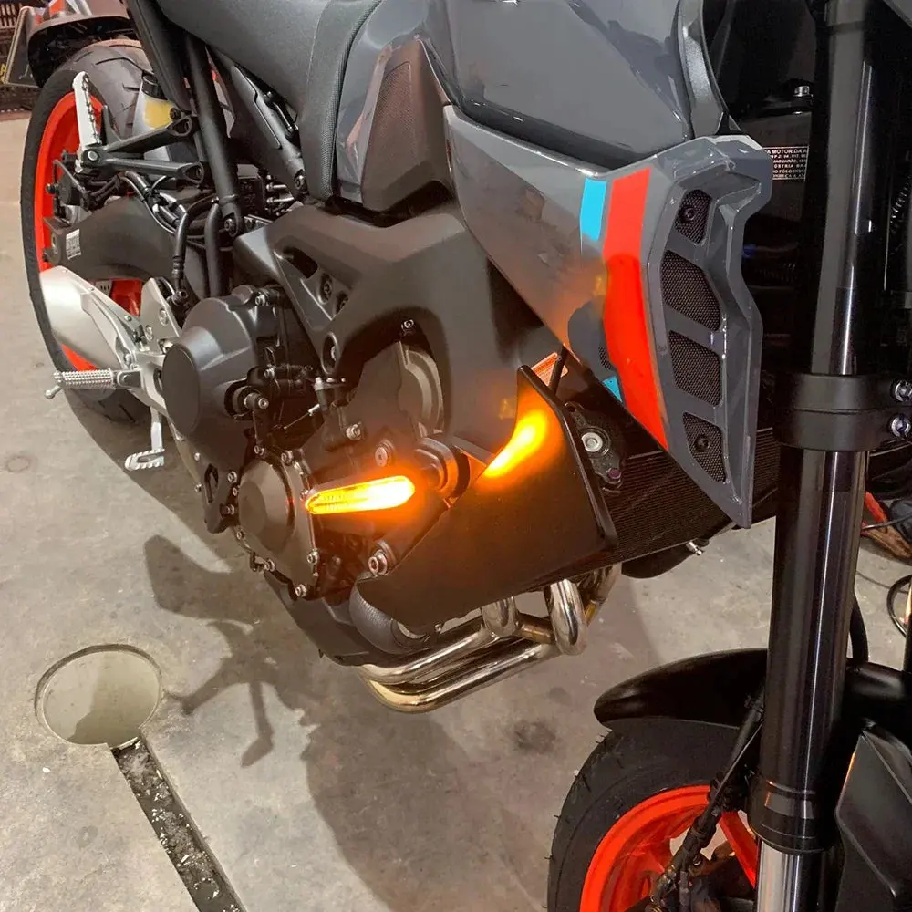 Motorcycle Led Turn Signal Light Indicator Directional Flasher Lamp For Yamaha Mt07 Mt09 Mt-07 Mt-09 Tracer Fz-09 Accessories 2