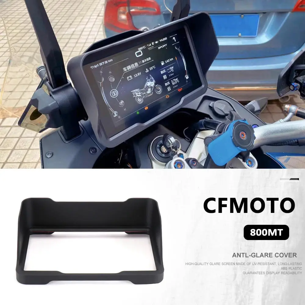 New Motorcycle For Cfmoto 800Mt 800 Mt 800Mt Black Sun Visor Cover Instrument Screen Sunshade Guard 2021 2022 1