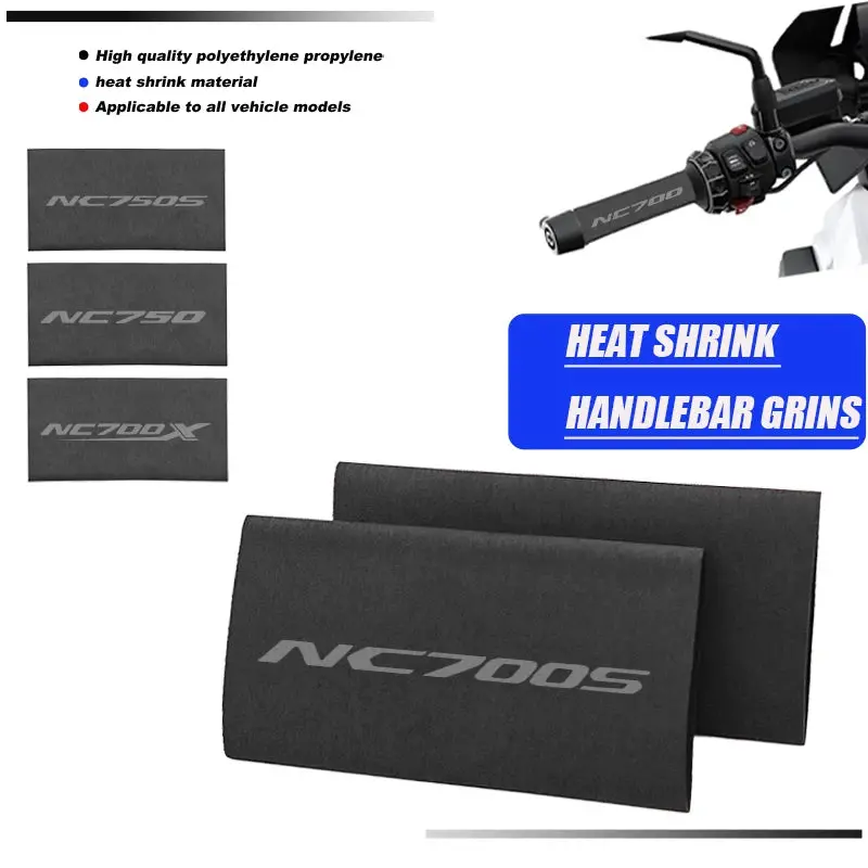 Motorcycle Heat Shrink Handlebar Grip No-Slip Accessories Pe Lever Cover For Honda Nc700 Nc700s Nc700x Nc750 Nc750s Nc750x 1