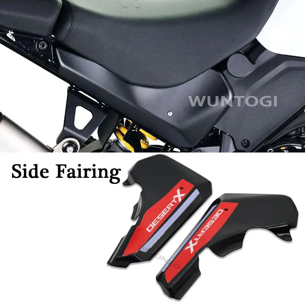 Desertx Accessories For Ducati Desert X 2022-2023 Mobile Phone Bracket Headlight Lampshade Side Deflector Seat Cover Is Suitable 23
