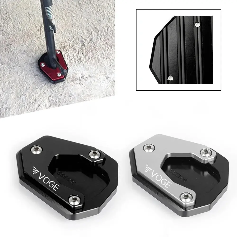 For Voge Valico Ds900x Dsx900 900Dsx Dsx 900 Ds 900 X 2024 Motorcycle Accessories Kickstand Stand Enlarger Extension Plate Pad 1
