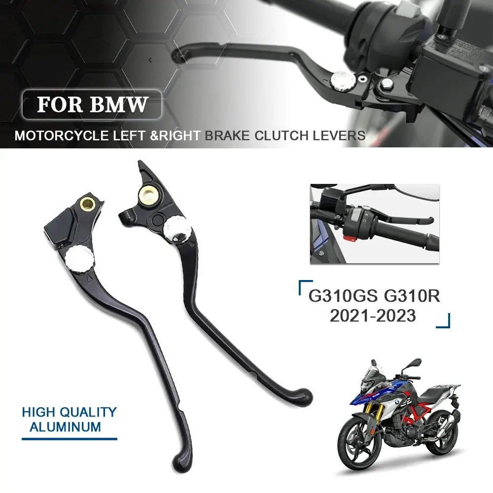 Motorcycle Brake Clutch Levers Hand Control Levers For Bmw G310gs G310r G310 R G 310 Gs 2021 2022 2023 Aluminum Handle 1