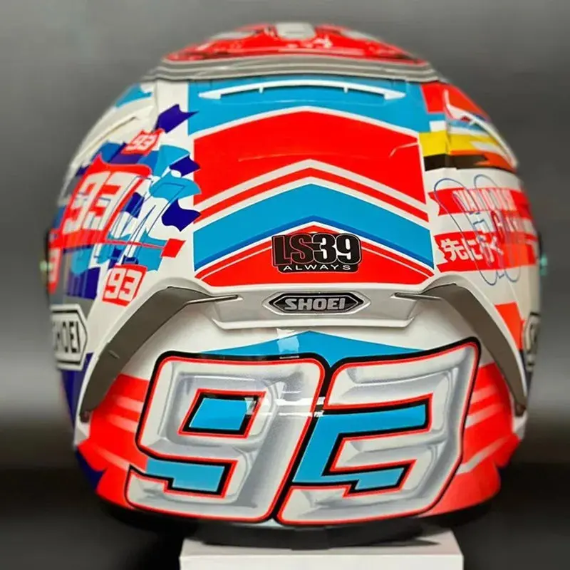 Motorcycle Full-Face Helmet Shoei X-14 Helmet X-Spirit Iii X-Fourteen Sports Bicycle Racing Helmet Red Power Up,Capacete 4