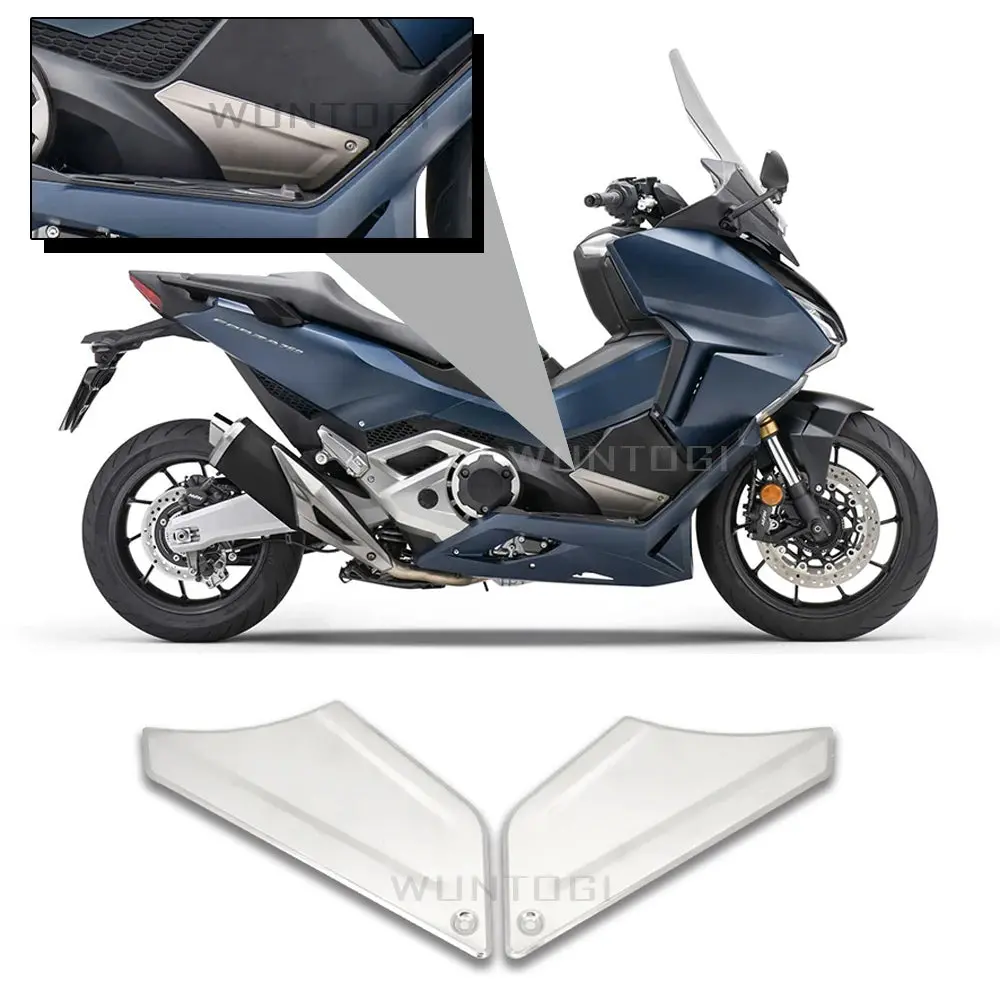 For Forza Accessories Motorcycle Guard Plate For Forza 750 Front Foot Pad Side Protection Panel Cover Body Protection Plate Kit 2