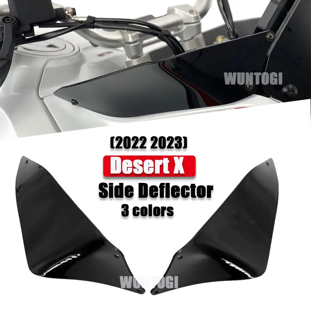 Desertx Accessories For Ducati Desert X 2022-2023 Mobile Phone Bracket Headlight Lampshade Side Deflector Seat Cover Is Suitable 4