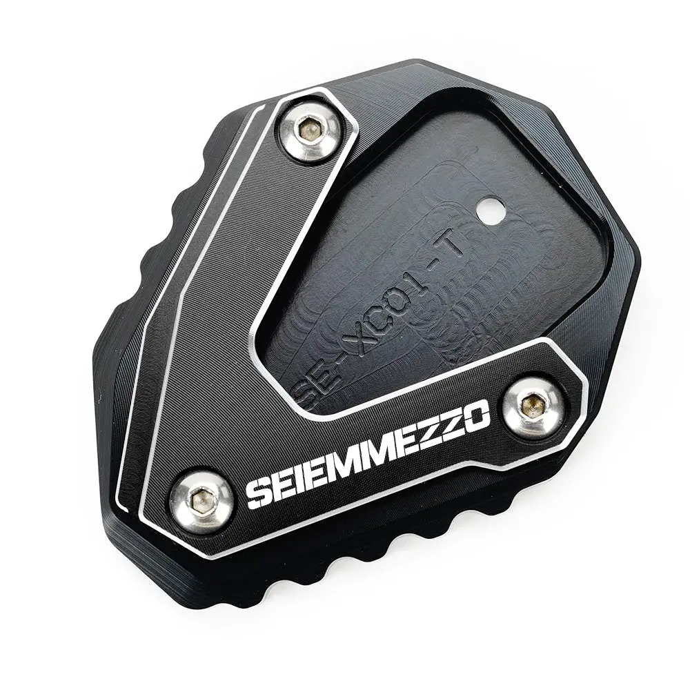 For Moto Morini Seiemmezzo Scr Str 650 2023 Motorcycle Accessories Kickstand Foot Side Stand Enlarger Pad Tire Valve Caps 5
